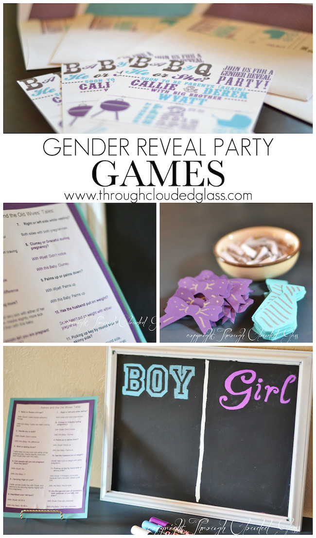 Games For Baby Reveal Party
 Gender Reveal Party Game Ideas
