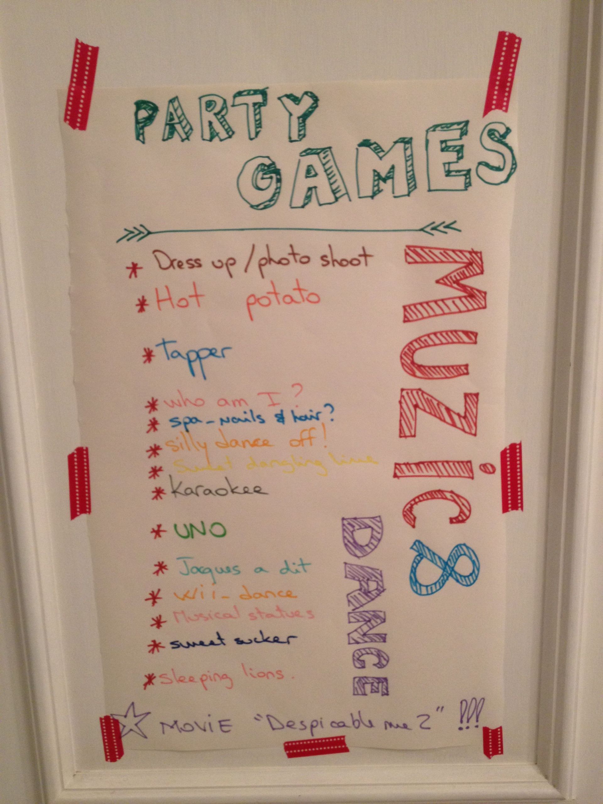 Games For Girls Birthday Party
 Party game ideas for 8 year old girl
