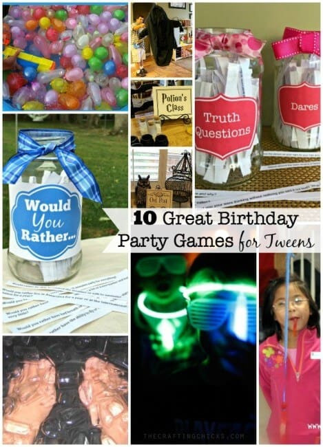Games For Girls Birthday Party
 10 Great Birthday Party Games for Tweens Mom 6