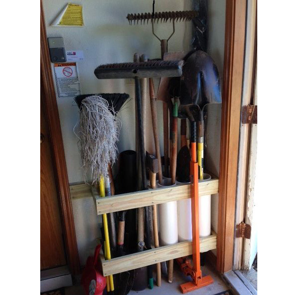 Garage Garden Tool Organizer
 4 Money Saving Ways to Add Style and Function to Your Yard