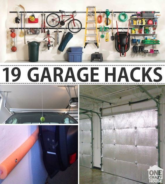 Garage Organizing Hacks
 Pin on "Hometalk & Funky Junk present Bloggers DIY ANYTHING "