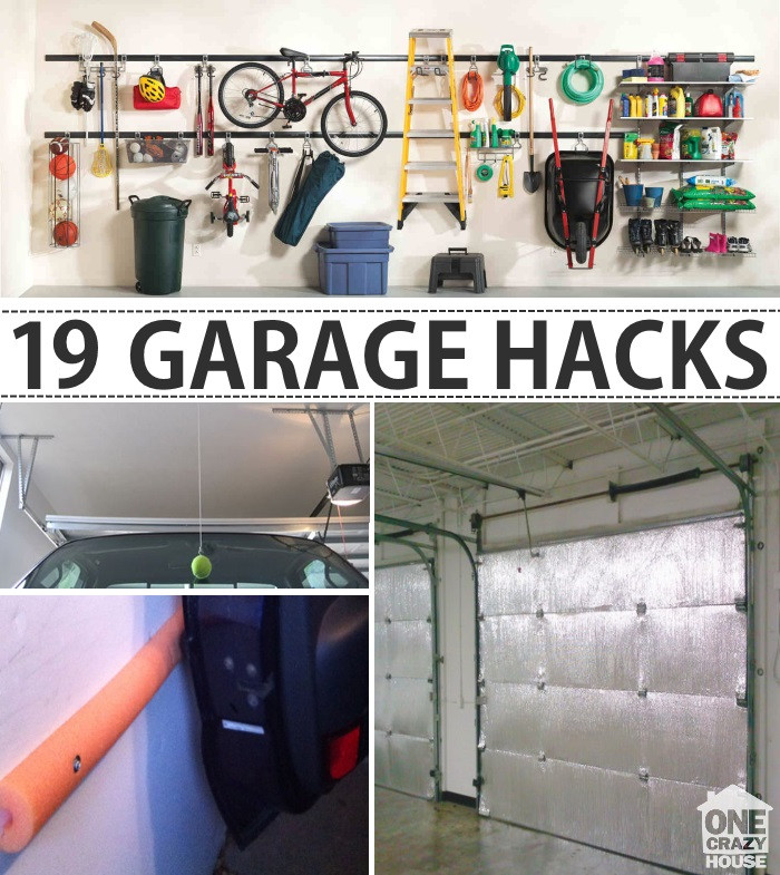 Garage Organizing Hacks
 20 Ideas for Single Car Garage organization Ideas