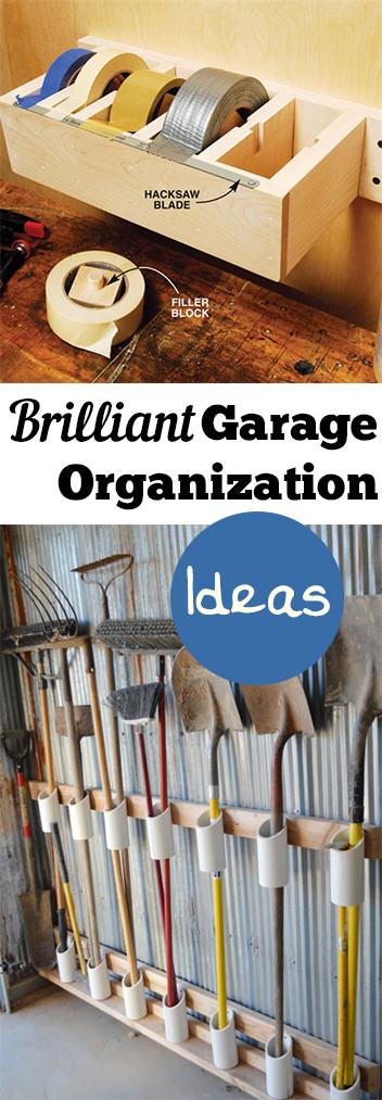 Garage Organizing Hacks
 Brilliant Garage Organization Tips & Tricks – My List of Lists
