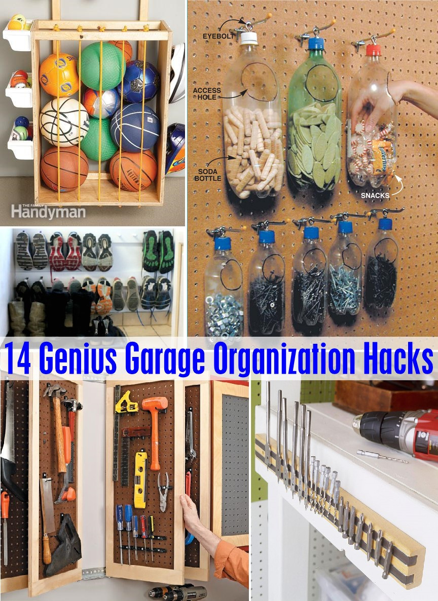 Garage Organizing Hacks
 14 Genius Garage Organization Hacks The Scrap Shoppe