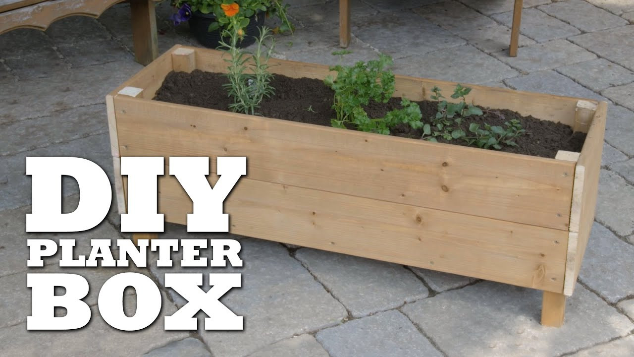Garden Boxes DIY
 How To Build a Planter Box
