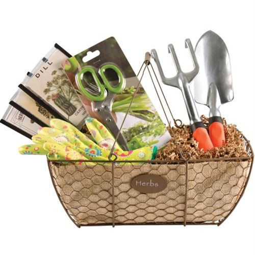 Garden Gift Baskets Ideas
 Herb Gardening Gift Basket