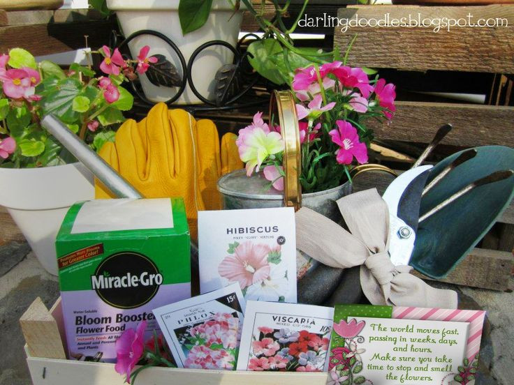 Garden Gift Baskets Ideas
 Ideas for a Gardening Gift Basket Things to include in