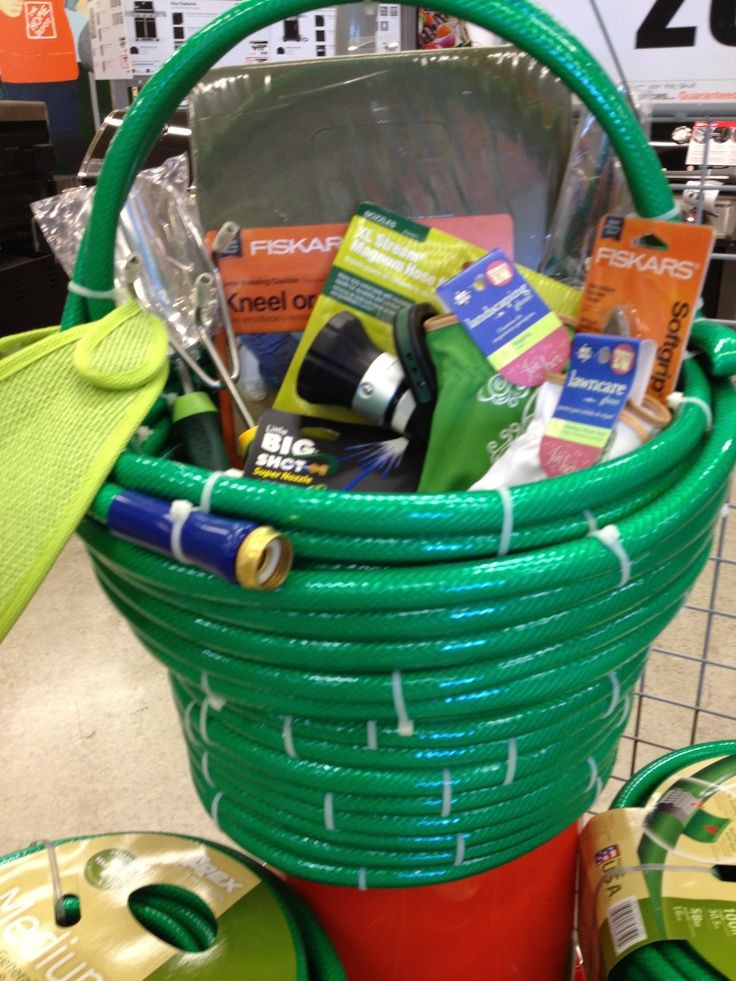 Garden Gift Baskets Ideas
 basket filled with gardening goo s