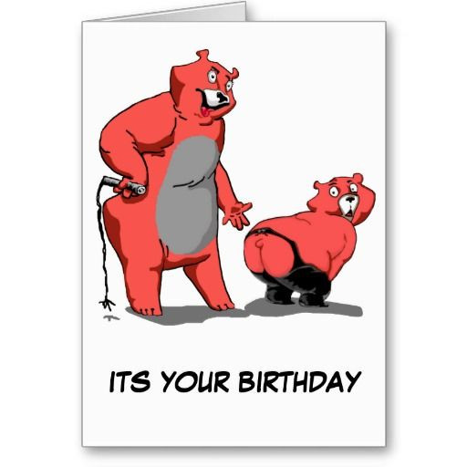 Gay Birthday Card
 Its your birthday greeting card $3 15 See more bear