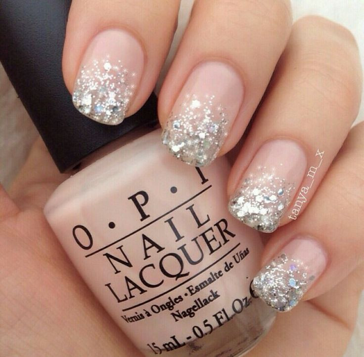 Gel Nails With Glitter
 glitter gel nails design Google Search