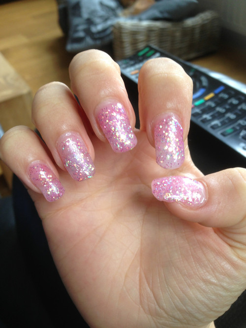 Gel Nails With Glitter
 Glitter Gel Nails s and for