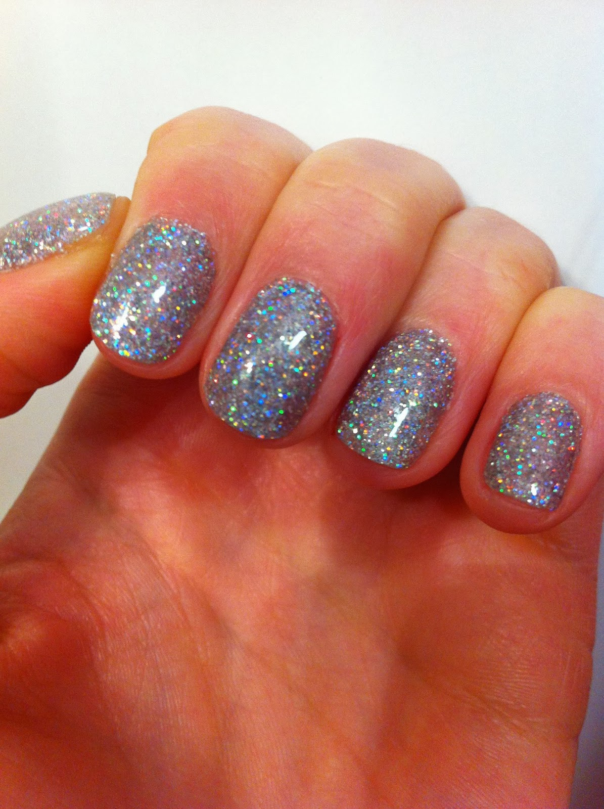 Gel Nails With Glitter
 Beauty Box Glitter Gel Manicure