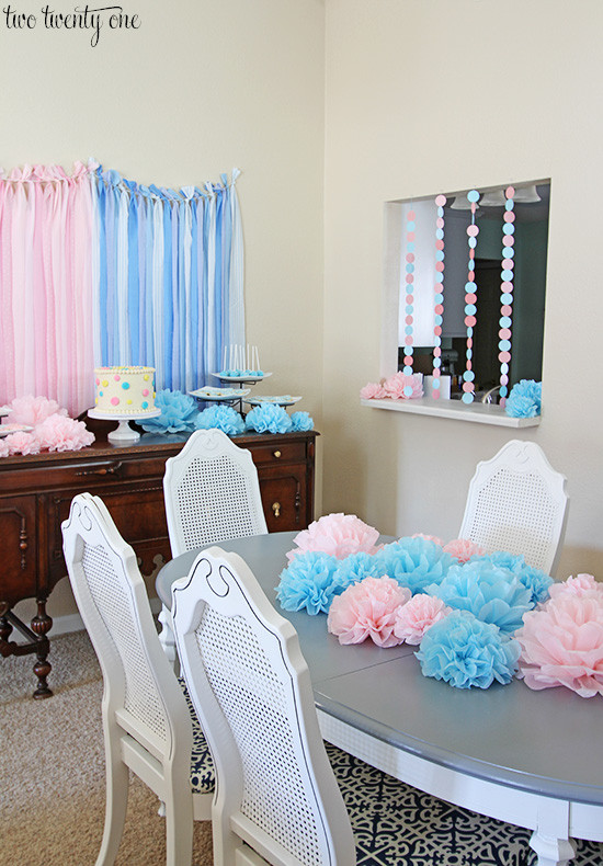 Gender Party Decoration Ideas
 Gender Reveal Party