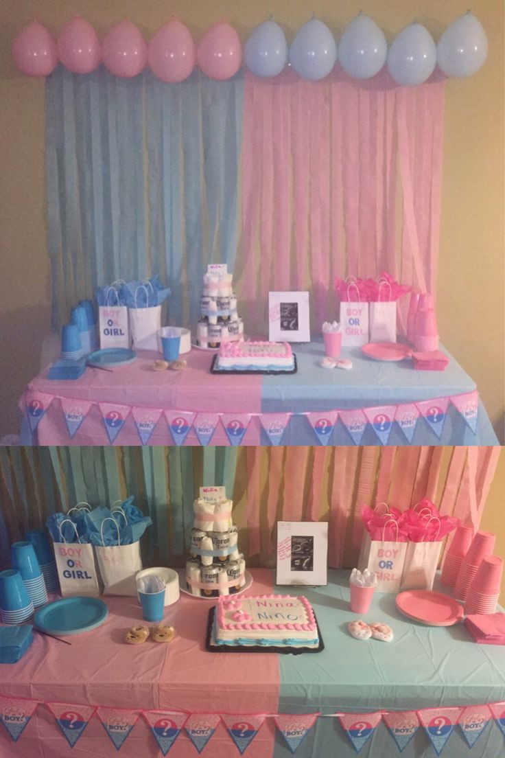 Gender Party Decoration Ideas
 30 best Gender Reveal Party baby images on Pinterest
