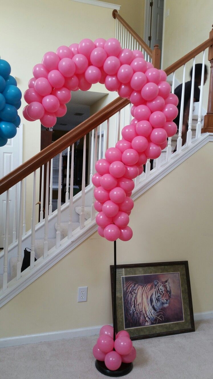 Gender Reveal Party Ideas Balloons
 Events By Car Lisa in 2019 babyshowers