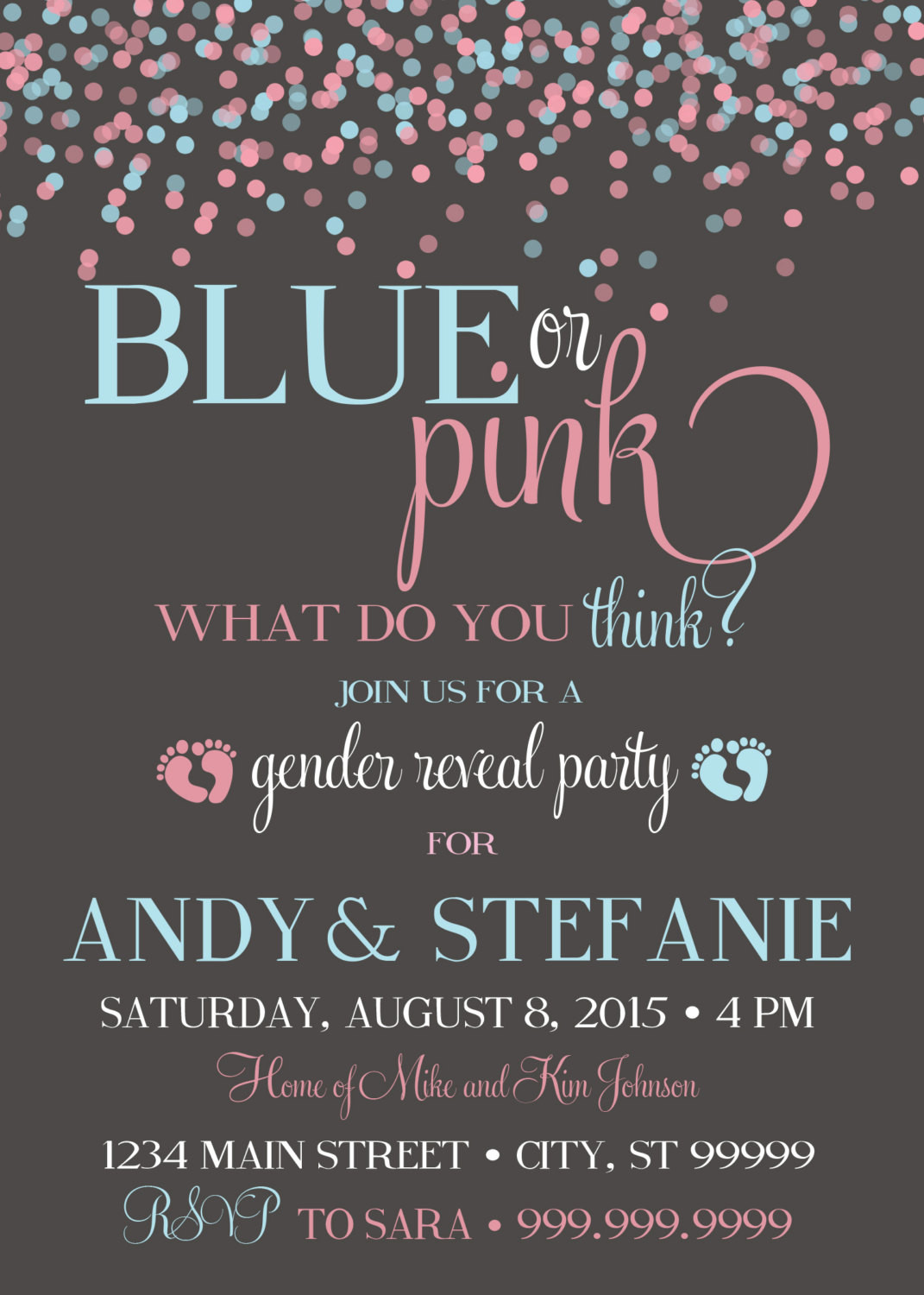Gender Reveal Party Invitation Ideas
 10 Baby Gender Reveal Party Ideas