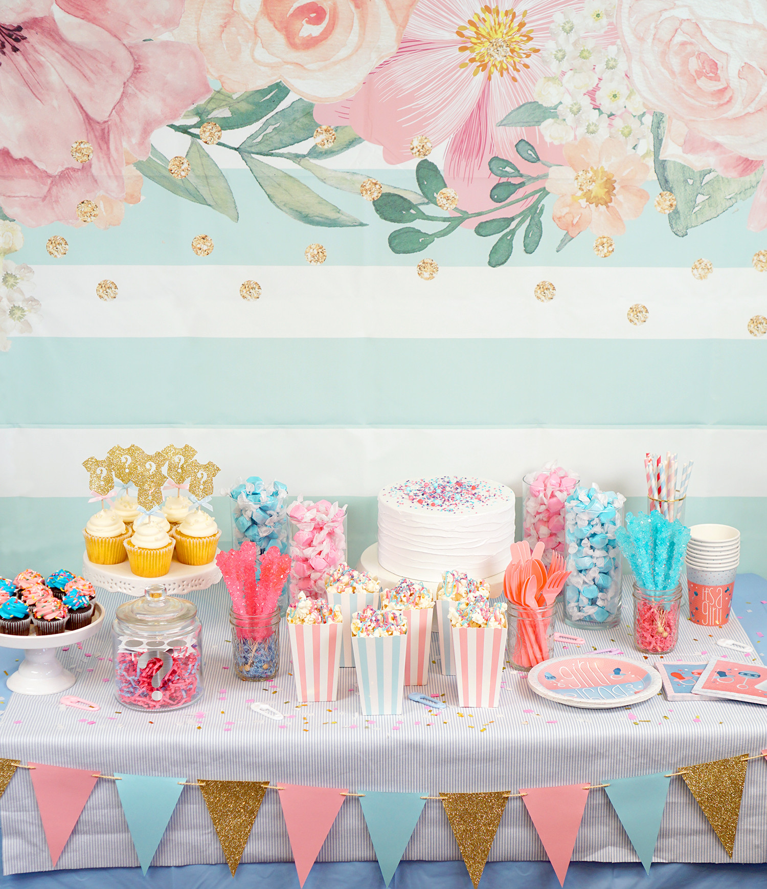 Gender Revealing Party Ideas
 Gender Reveal Party Ideas Happiness is Homemade