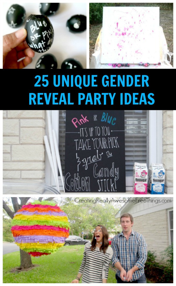 Gender Review Party Ideas
 25 Gender Reveal Party Ideas C R A F T