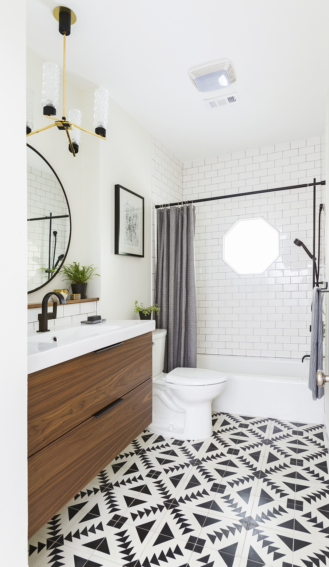 Geometric Bathroom Tiles
 Ways to Use Tile in Your Bathroom
