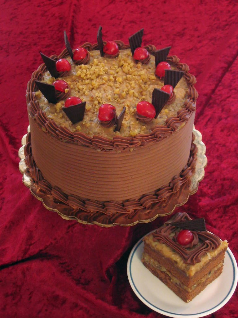 German Chocolate Birthday Cake
 Cake Simple English the free encyclopedia