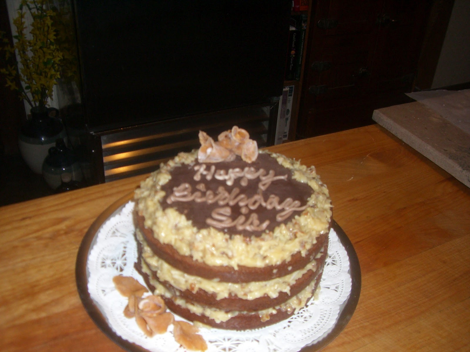 German Chocolate Birthday Cake
 Cooking with Barry & Meta Happy Birthday German Choco