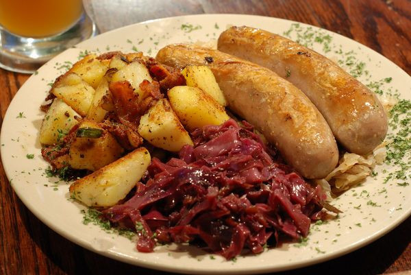 German Main Dishes
 Traditional German dinner European Foods