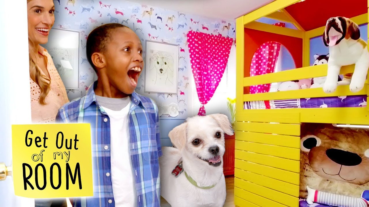 Get Out Of My Room Universal Kids
 Puppy Lover Gets DREAM BEDROOM Makeover