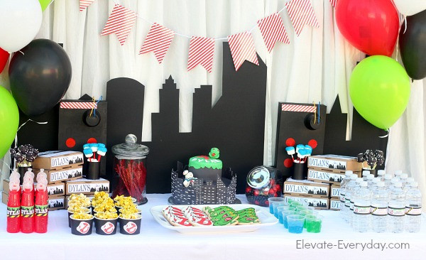Ghostbusters Birthday Party
 Ghostbusters Birthday Party Elevate Everyday