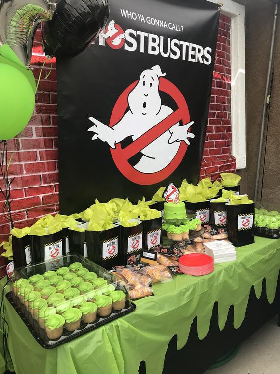 Ghostbusters Birthday Party
 Ghostbusters Party Signs and Backdrop Decorations