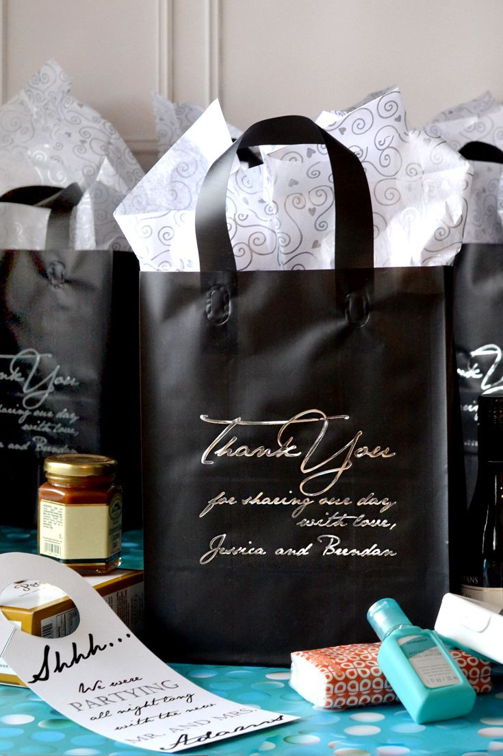 Gift Bags For Out Of Town Wedding Guests
 17 Best images about Wedding Gift Bags on Pinterest
