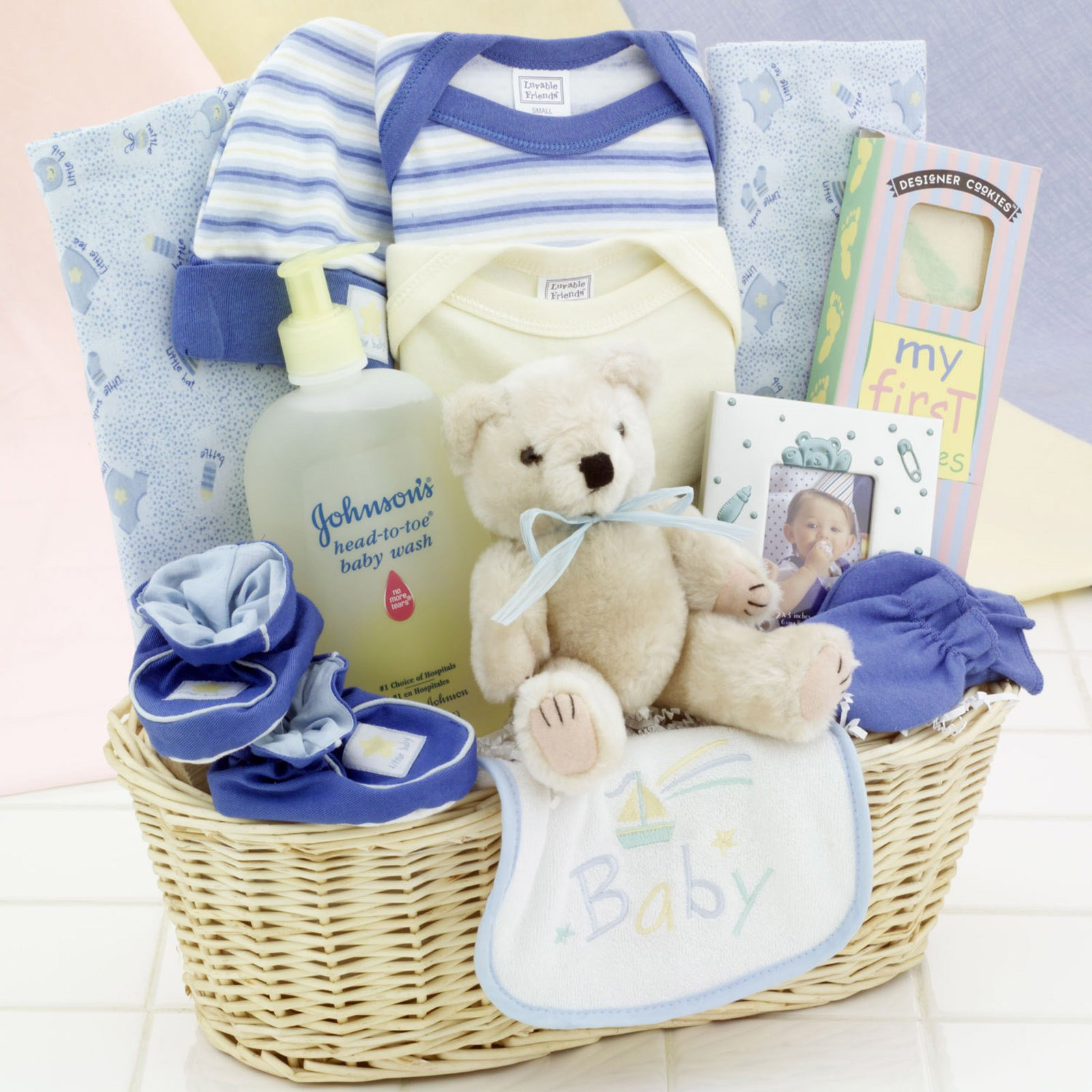 Gift Basket For Baby Boy
 Gift Baskets Created News Arrival Baby Boy Gift Basket