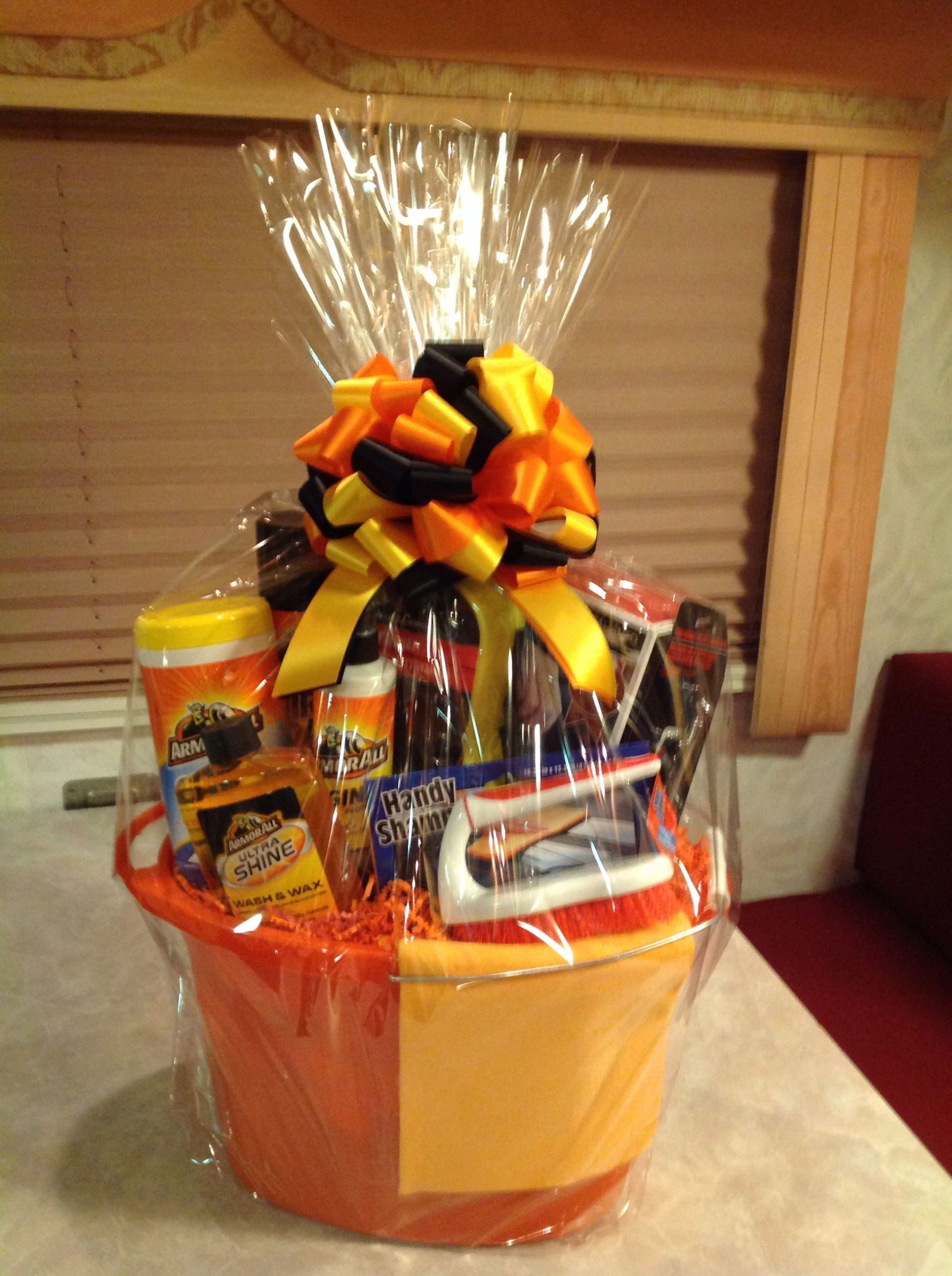 Gift Basket Ideas For Raffle
 Car wash