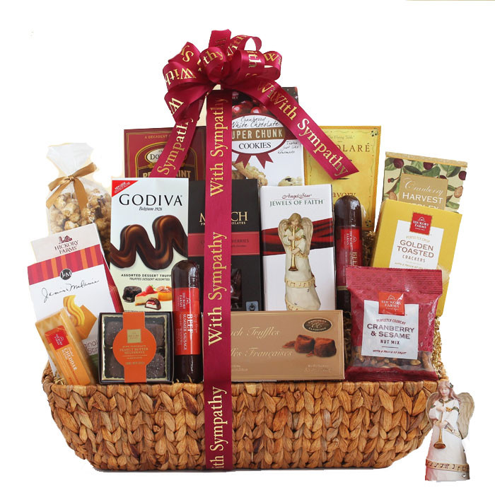 Gift Baskets Sympathy Ideas
 Peace and Love Sympathy Gift Basket Sympathy Gift Basket