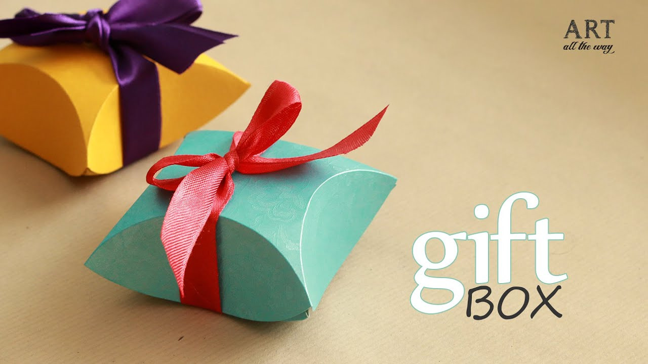 Gift Craft Ideas
 How to make Gift Box Easy DIY arts and crafts