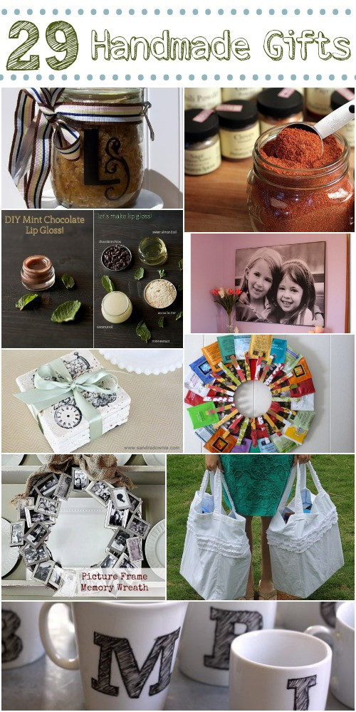Gift Craft Ideas
 DIY Gift Ideas 29 Handmade Gifts