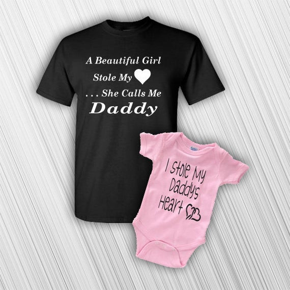 Gift For New Dad Of Baby Girl
 Daddy s Girl T Shirt Fathers Day Baby s First