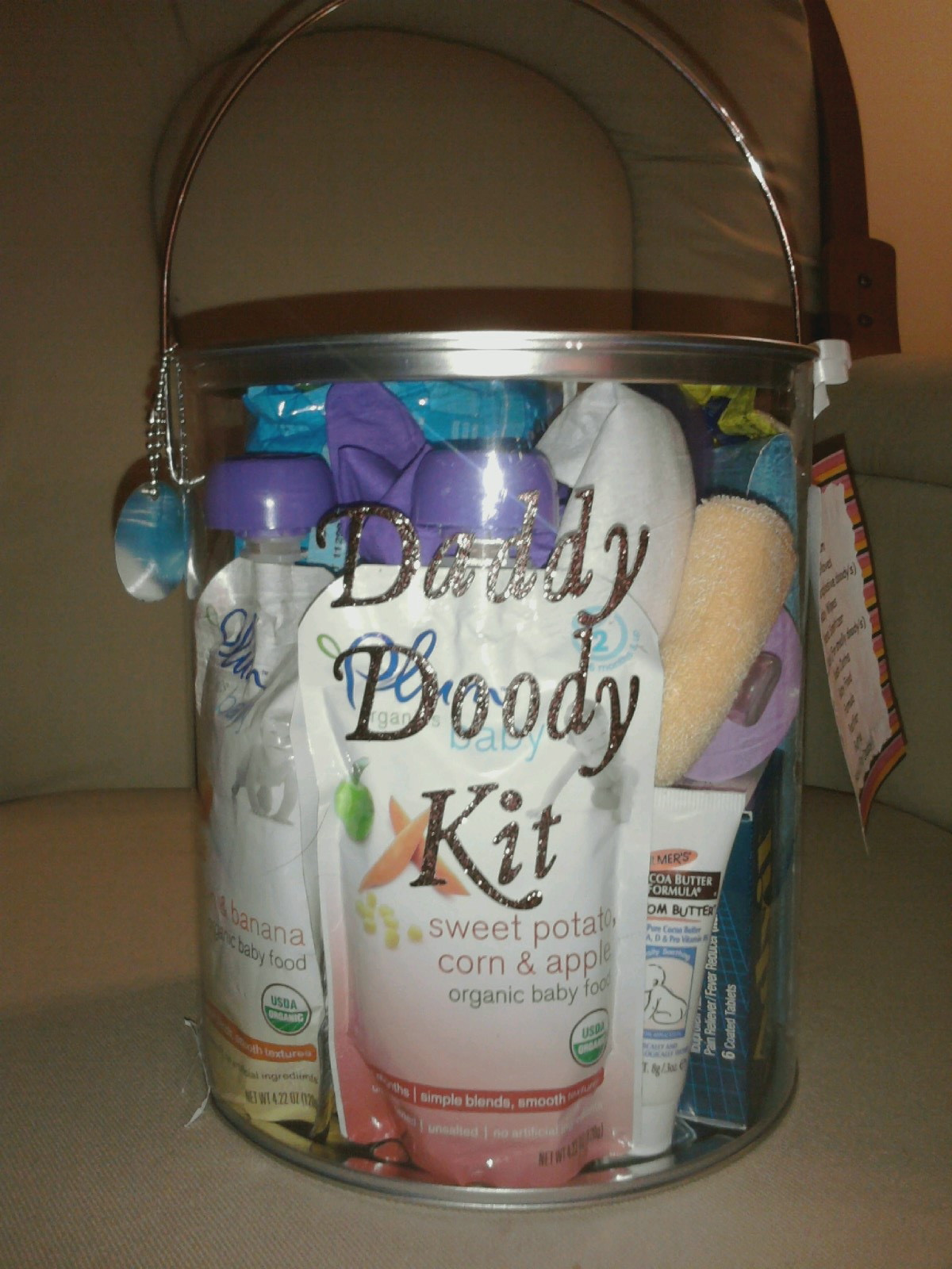 Gift For New Dad Of Baby Girl
 Daddy “Doody” Kit – Baby Shower Gift For Daddy