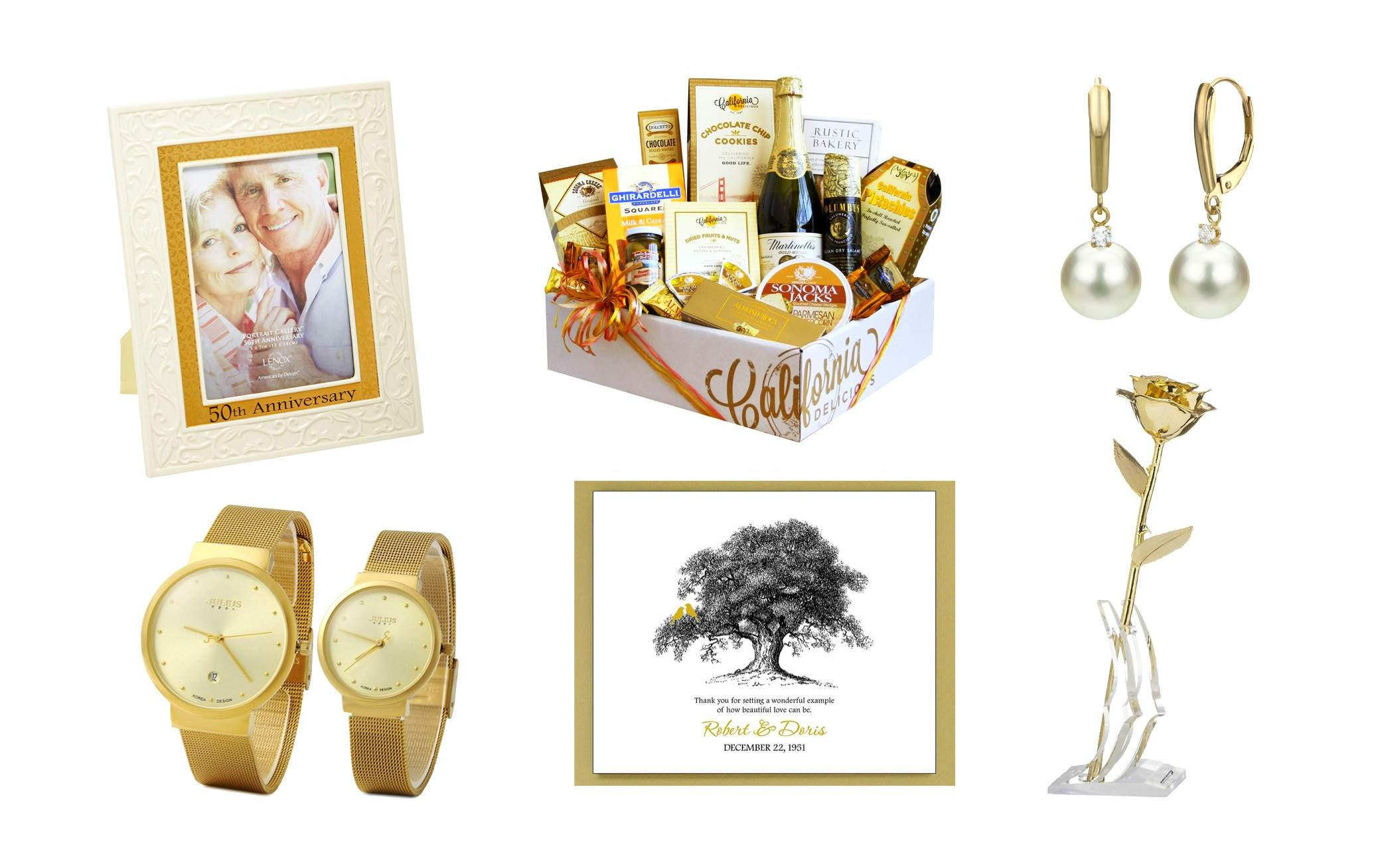 Gift Ideas For 50th Wedding Anniversary
 Top 10 Best 50th Wedding Anniversary Gifts
