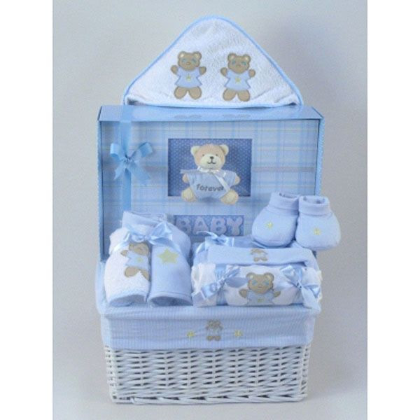 Gift Ideas For A Newborn Baby Boy
 Forever Baby Book Gift Basket Boy
