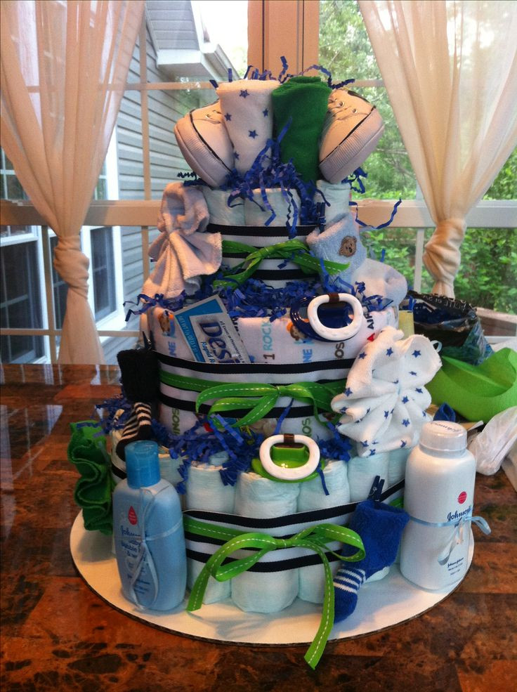 Gift Ideas For A Newborn Baby Boy
 Southern Blue Celebrations Diaper Cakes for BOYS