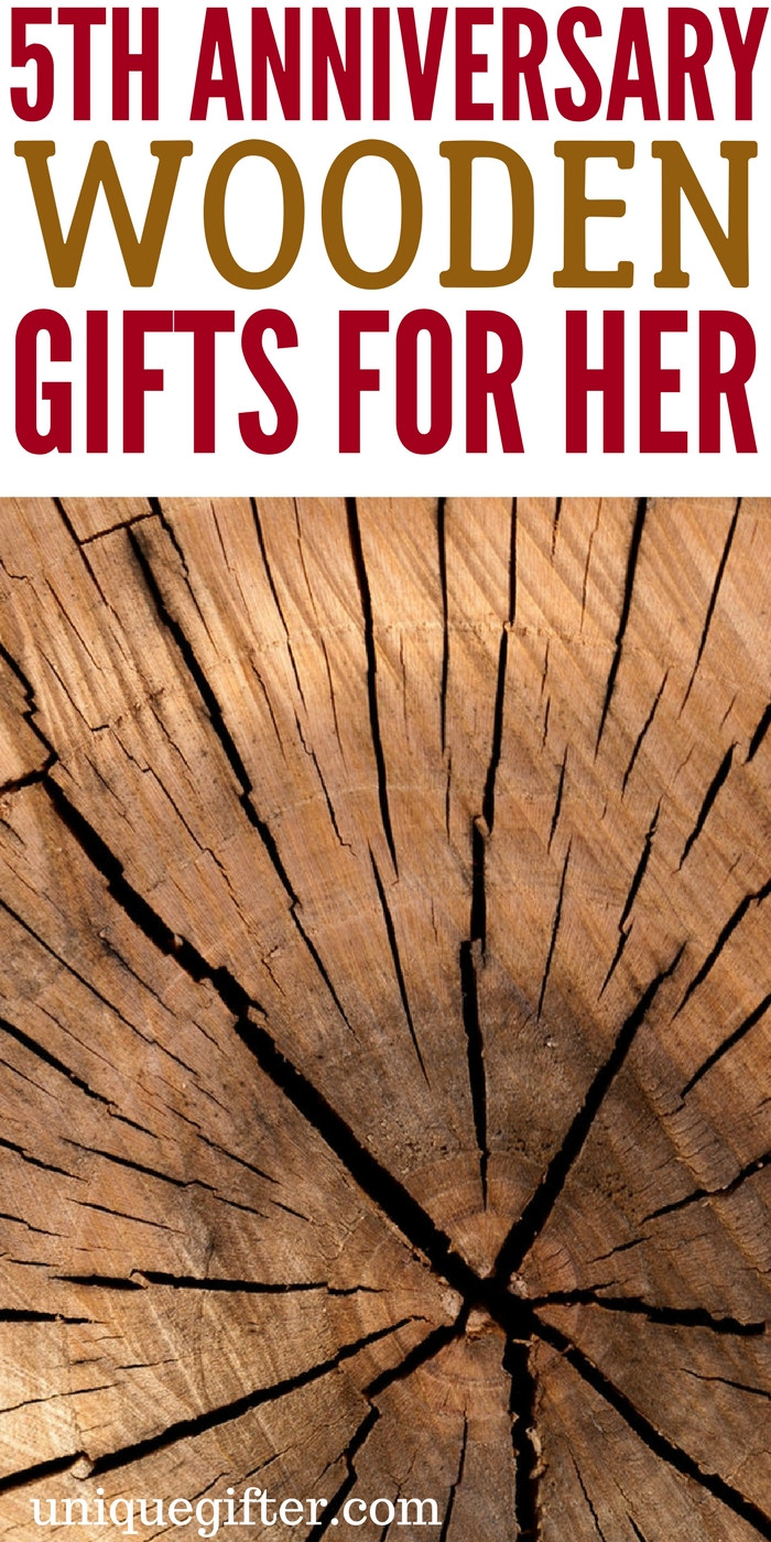 Gift Ideas For Anniversary For Her
 5th Wooden Anniversary Gifts for Her Unique Gifter