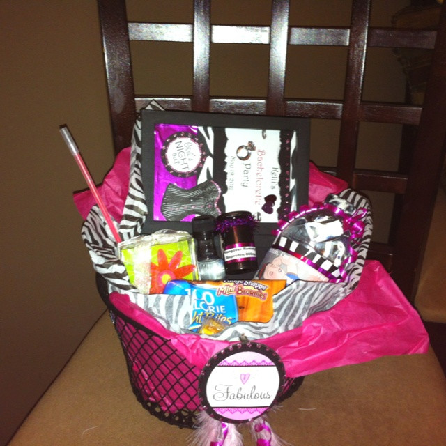 Gift Ideas For Bachelorette Party For Bride
 426 best My t baskets images on Pinterest