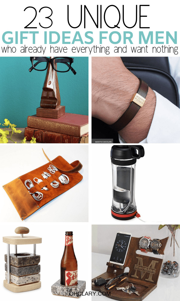 Gift Ideas For Boyfriend Who Has Everything
 23 Unique Gift Ideas for Men Who Have Everything Best
