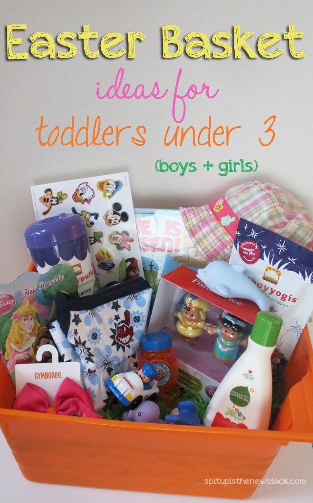 Gift Ideas For Boys Age 3
 Easter basket ideas for toddlers under age 3