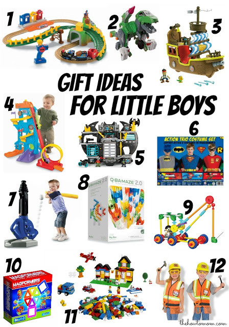 Gift Ideas For Boys
 The How To Mom Christmas t ideas for little boys ages