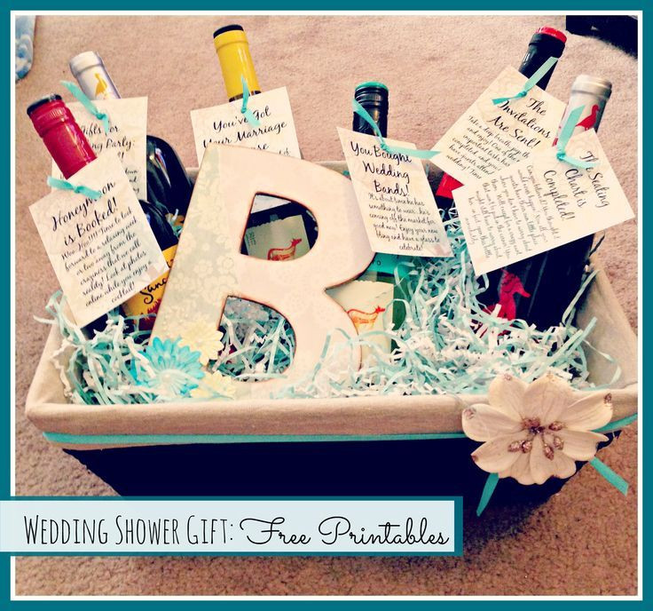 Gift Ideas For Engagement Party
 Wedding Shower Gift Engagement Party Gift Bottles of
