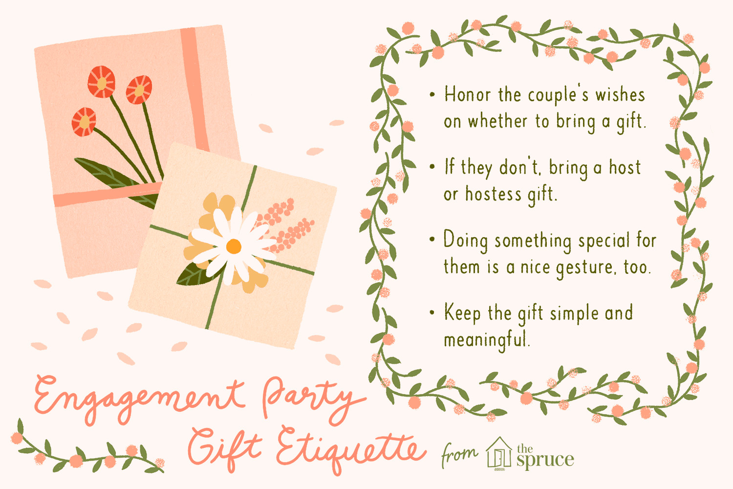 Gift Ideas For Engagement Party
 Gift Tips for the Engagement Party