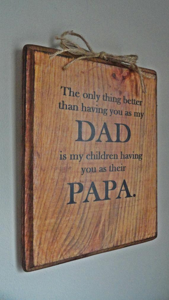 Gift Ideas For Grandfathers
 Fathers Day Gift Gift for Father Grandpa Dad Papa for
