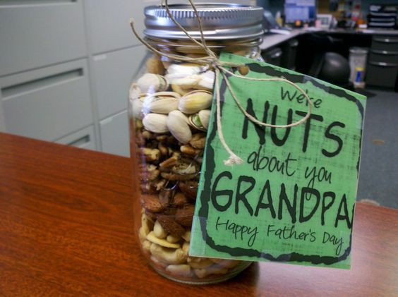 Gift Ideas For Grandfathers
 Nuts About Grandpa