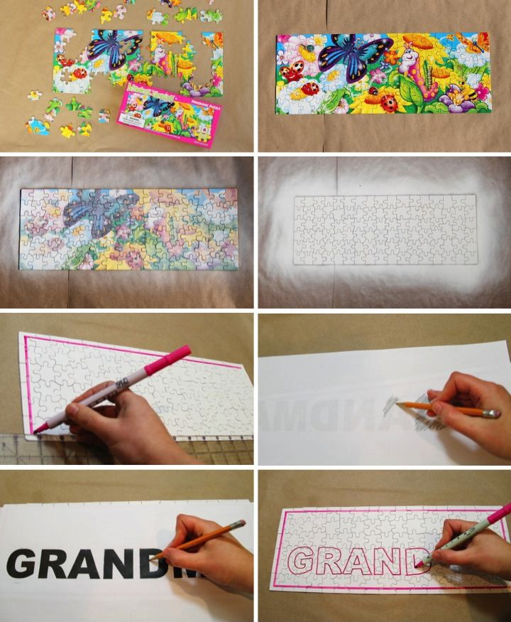 Gift Ideas For Grandmothers Birthday
 DIY Puzzle Birthday Gift for Grandma Blog